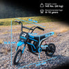 HOMCOM 24V Electric Motorbike with Twist Grip Throttle, Music, Horn, 12