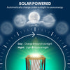 Outsunny Rattan Solar Garden Lights, Auto On/Off LED Floor Lamp, Sand Brown