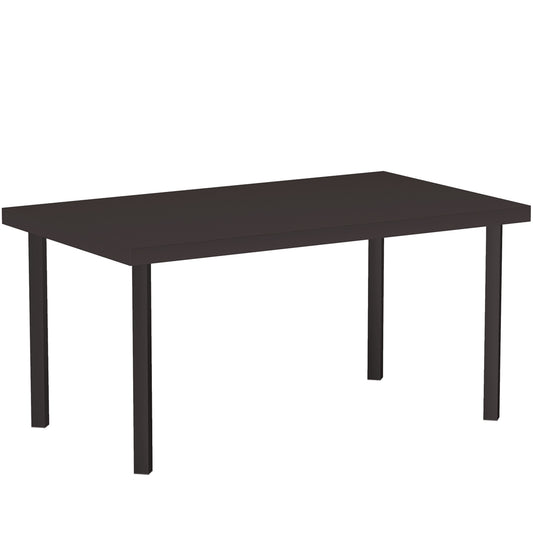 Outsunny Metal Garden Coffee Table in Brown