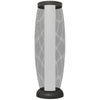 Outsunny Garden Solar Lamp, 71.5 cm Tall Metal Floor Lamp, Auto On/Off LED Solar Garden Light with Metal Wire Shade, IP44 for Outdoor, Porch, Pathway, Terrace, Black
