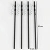 SPORTNOW 4Pcs Trampoline Anchor Kit, 32 cm Galvanised Trampoline Stakes, Spiral Ground Anchors with Triangle Head, Straps