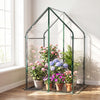Mini Green House Metal Frame with Waterproof Bottom Mat and Wind Ropes-L