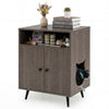 Modern Enclosure Cat Litter Box with Entry-Grey