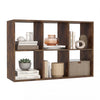 6-Cube Open Bookshelf with Anti-toppling Kit