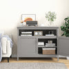 Modern Storage Cabinet Kitchen Buffet Server Sideboard-Grey