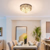 HOMCOM 122 Crystallite Ceiling Chandelier