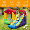 Kids Inflatable Bounce House with Long Slide and 680W Blower