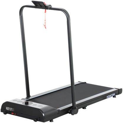 HOMCOM Foldable Walking Treadmill in Blue