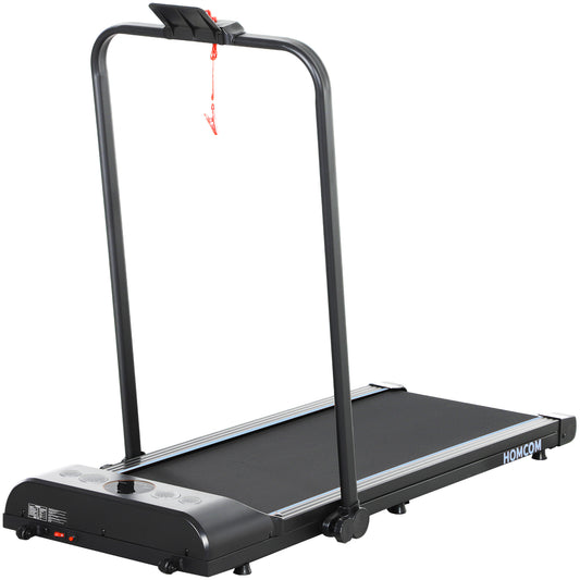 HOMCOM Foldable Walking Treadmill in Blue