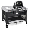 5 in 1 Portable Nursery Center with Bassinet and Cradle-Black