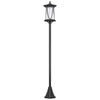 Outsunny Solar Lamp Post Light, 1.3 M LED Outdoor Street Light, Waterproof IP44 for Patio, Garden, Pathway, Cool White