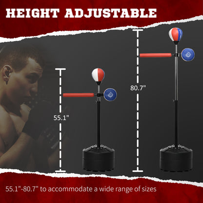 SPORTNOW Adjustable Speed Bag in Multicolour