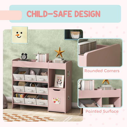 AIYAPLAY Kids Toy Storage in Pink