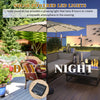3m Solar Powered LED Lighted Patio Umbrella with Tilt and Crank-Beige