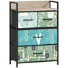 HOMCOM 4-Drawer Chest of Drawers - Blue