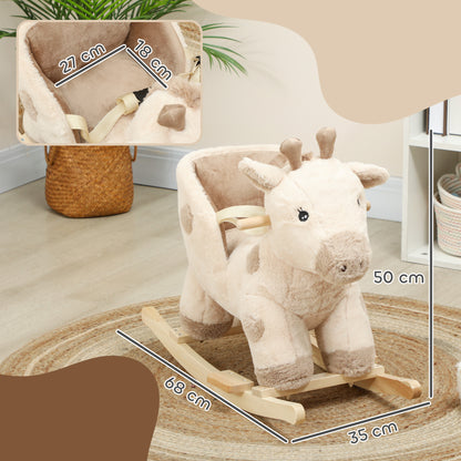 AIYAPLAY Rocking Horse in Beige