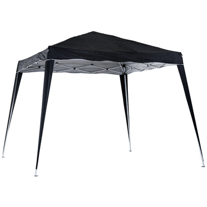 Outsunny Base/ Top Pop Up Gazebo with Carry Bag in Black