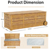 Outdoor Storage Box with 2 Wheels for Patio