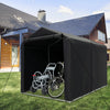 Outdoor Storage Shed Portable Garage Shelter for Bikes-Grey