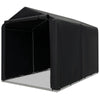 Outdoor Storage Shed Portable Garage Shelter for Bikes-Grey
