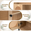 Over The Toilet Storage Cabinet with Sturdy Metal Frame and Adjustable Shelf-Natural
