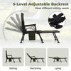 Oversized Foldable Fishing Chair for Adults All-Terrain Camping Chair-Green