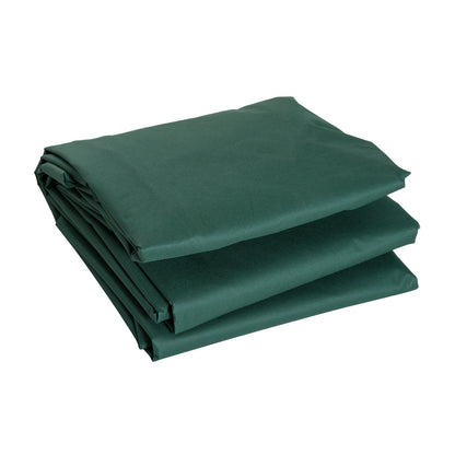 Outsunny Outdoor Garden Furniture Cover Waterproof, Anti-UV 600D Heavy Duty Oxford Fabric Patio Furniture Cover for Rectangular Sofa Table Set, Green, 205 x 145 x 70 cm