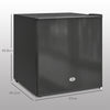 HOMCOM 35L Mini Freezer, -24√¢‚Äû∆í to -14√¢‚Äû∆í Temperature - Black