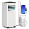 HOMCOM Portable Air Conditioner 7000 BTU, 4-in-1 AC Unit with Cool, Dehumidifier, Fan, Sleep Mode, WiFi Voice Remote Control
