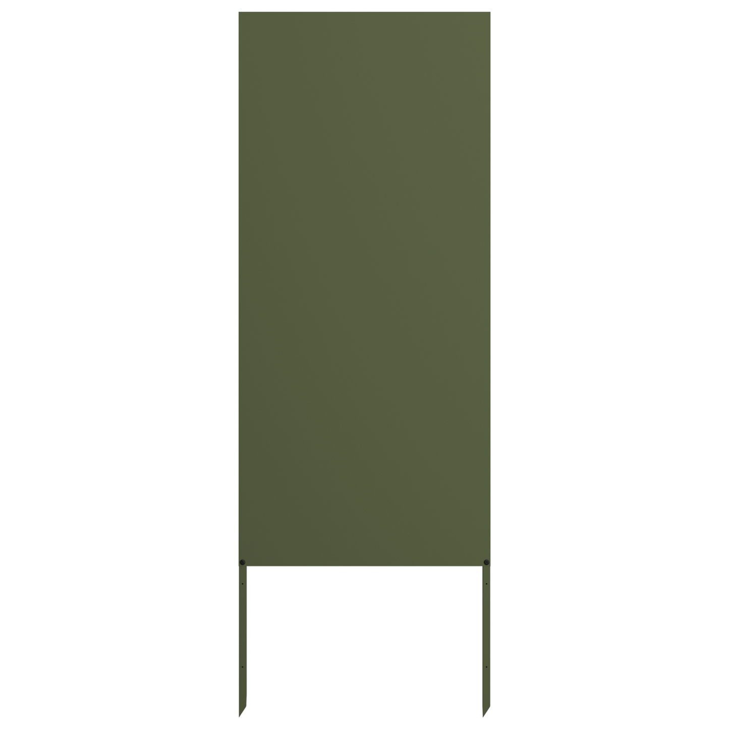 vidaXL Garden Privacy Screen Olive green 50 x 140 cm Cold-rolled steel 4