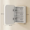 HOMCOM Bathroom Medicine Cabinet with Mirror, Bathroom Wall Cabinet with Adjustable Shelves, Soft Close Hinges, White