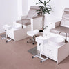 Adjustable Pedicure Manicure Footrest Salon Spa Tool-White