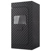 Portable Far Infrared Sauna Box for Home with Heated Foot Pad-Black