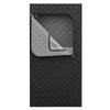 Portable Far Infrared Sauna Box for Home with Heated Foot Pad-Black