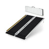 Portable Aluminum Wheelchair Ramp with Transition Plate-4FT