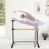 4 Feet Freestanding Ballet Barre with Height Adjustable-Black