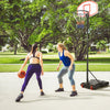 Portable Basketball Hoop with Wheels and 28