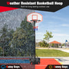 Portable Basketball Hoop with Wheels and 28