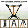 Portable Camping Chair Ultra-Lightweight Foldable Backpacking Chair-Coffee
