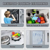 Toddler Pretend Kitchen Playset with Accessories and Simulated Sounds-White