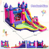 Princess Inflatable Water Slide with Long Slide and Splash Pool without Blower