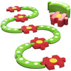 AIYAPLAY 13 PCS Kids Balance Beam Stepping Stones Set with Non-slip Textured Surface, Outdoor Indoor for Toddlers, Green