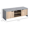 HOMCOM TV Stand for TV up to 55