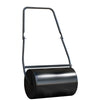 DURHAND 38L Garden Lawn Roller, Water Sand Filled Outdoor Grass Roller, Heavy Duty Metal Lawn Push Rolling Tool Aerator for Grass Seeding, Soil Levelling, Black