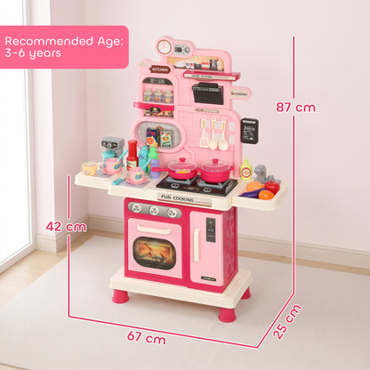 AIYAPLAY Play Kitchen in Pink