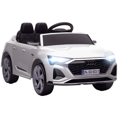 AIYAPLAY Sportback Licensed Ride on Car in White