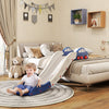 AIYAPLAY Kids Slide for Bed, Sofa, with Extended Length, Easy to assemble and Store, Blue
