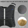 HOMCOM 8KG Weighted Vest, Running Weight Vest with Adjustable Strap, Convenient Pocket and Reflective Strips for Men and Women