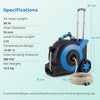 Retractable Garden Hose Reel 16 mm x 130 M Heavy Duty Floor