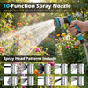 Retractable Garden Hose Reel Heavy Duty Water Hose for Patio
